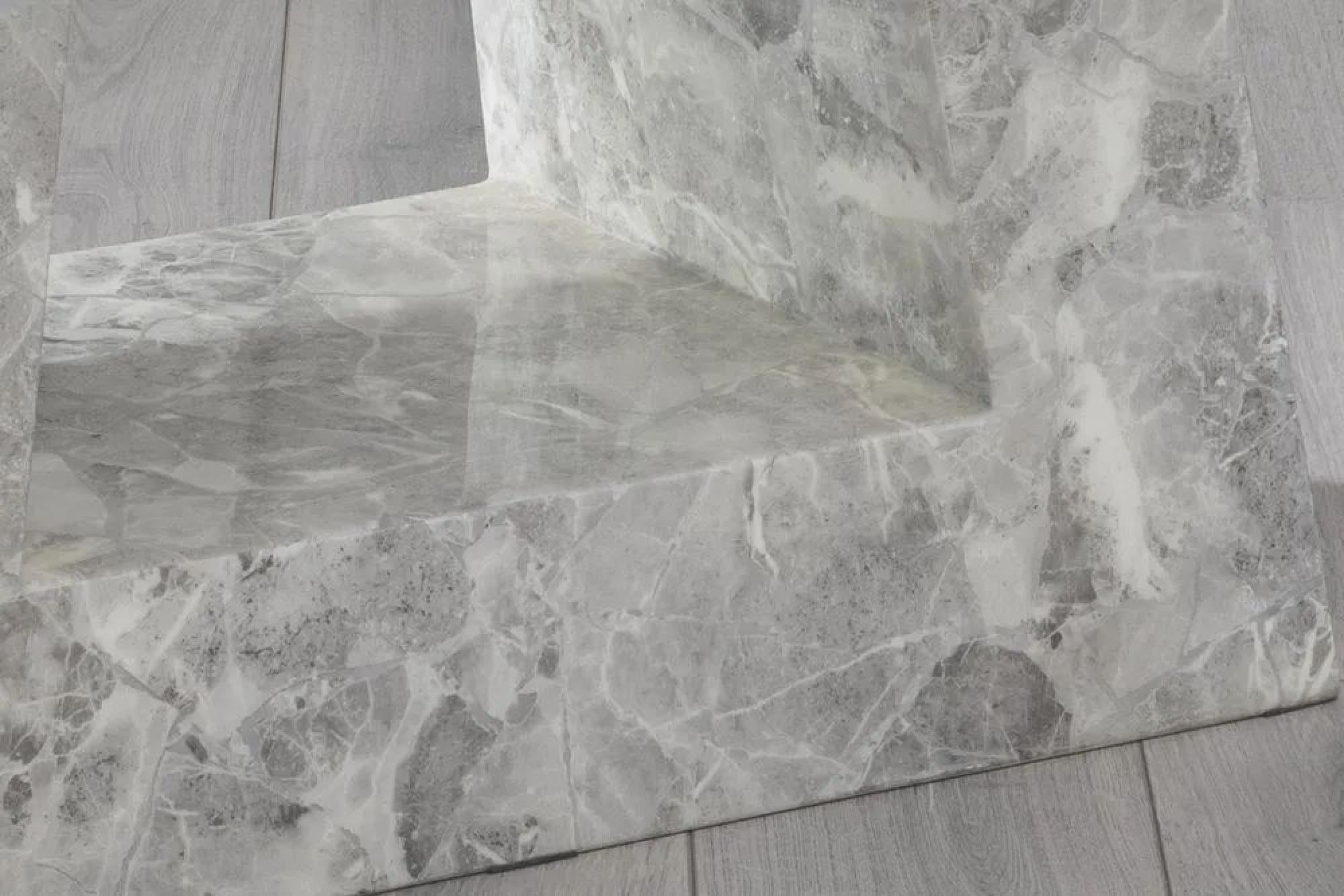 Hugo Grey Engineered Marble Dining Table 160cm