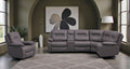 Jackson Pisa Grey Fabric Power Recliner Chair