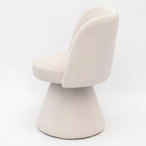 Celeste Fabric Swivel Dining Chair