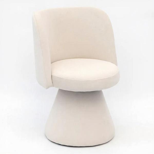 Celeste Fabric Swivel Dining Chair