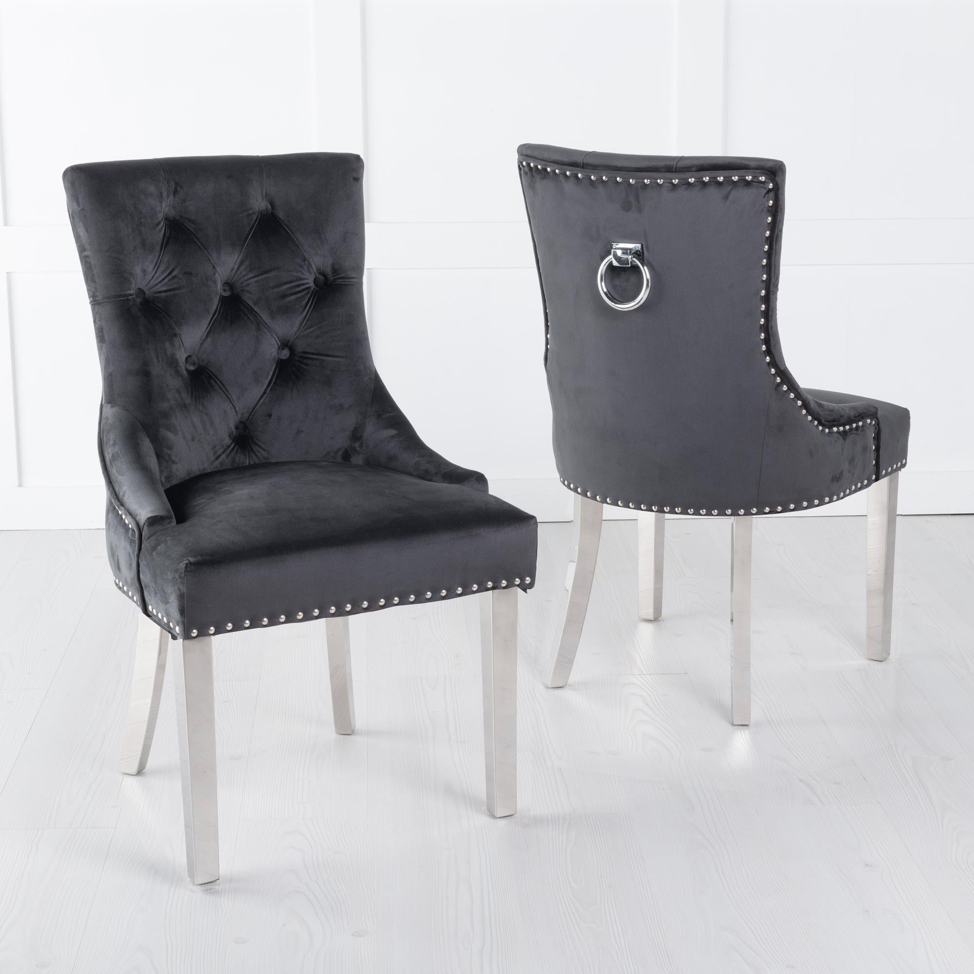 Bellagio Velvet Luxe Dining Chair