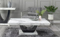 Omega White Black High Gloss Coffee Table