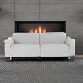 Orbit Sonomo Ivory Fabric Power Recliner Sofa