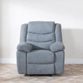 Sydney Grey Fabric Manual Recliner Sofa