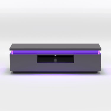 Aurora RGB LED TV Stand - Grey